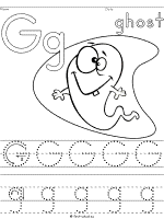 Ghosts coloring pages