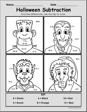 Halloween coloring pages