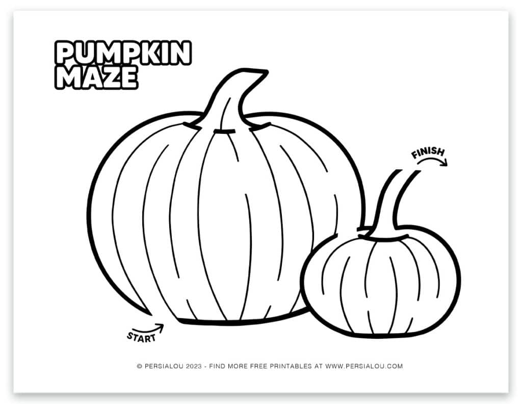 Free halloween printable maze worksheets for kids and adults