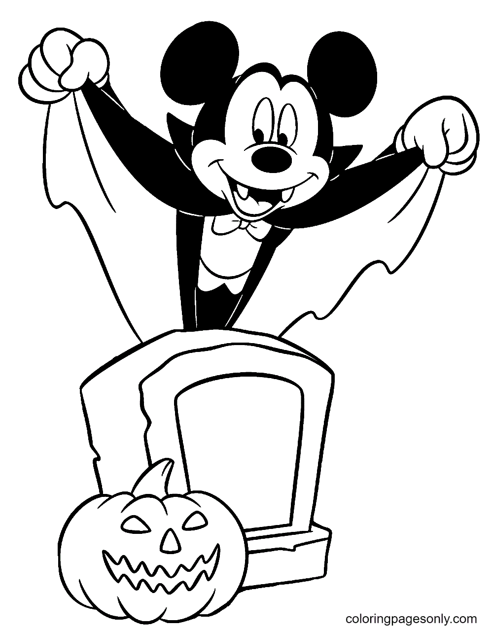 Mickey mouse coloring pages printable for free download