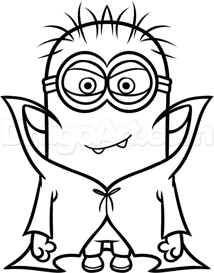 How to draw a halloween minion step by step halloween seasonal free online draâ minion coloring pages free halloween coloring pages halloween coloring pages