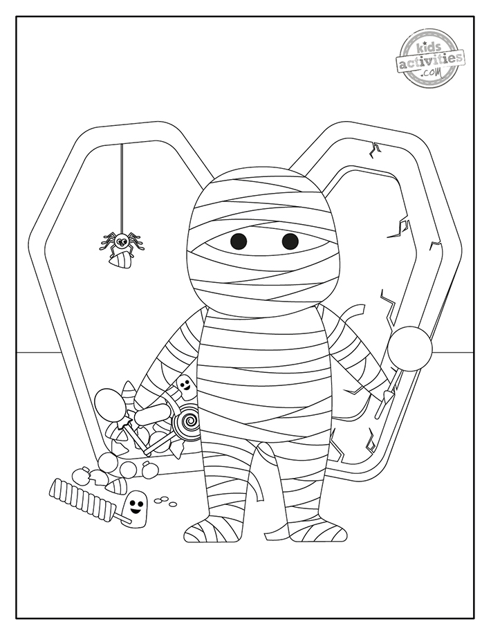 Best cute mummy coloring pages for kids kids activities blog