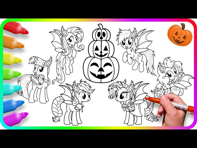 Coloring pages y little pony