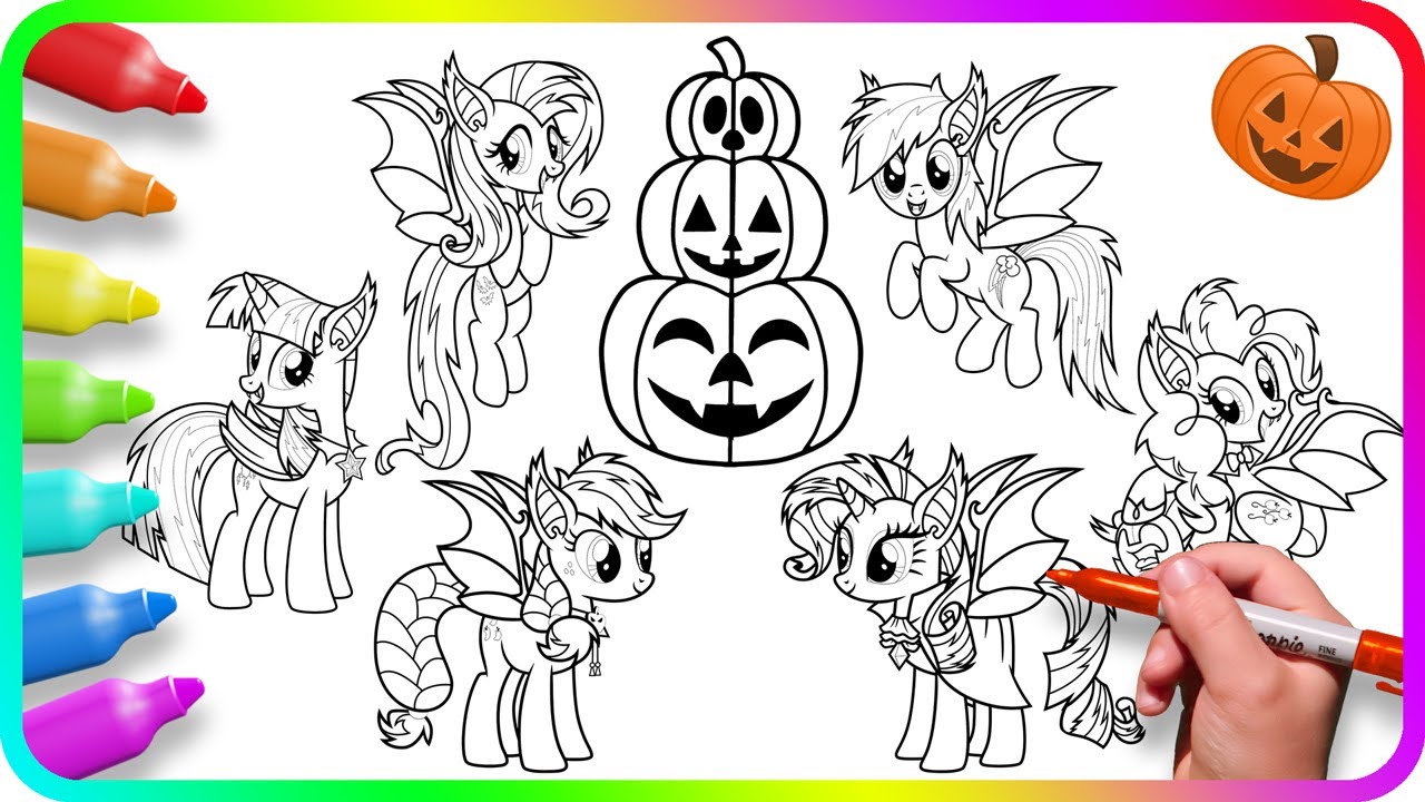 Coloring pages y little pony