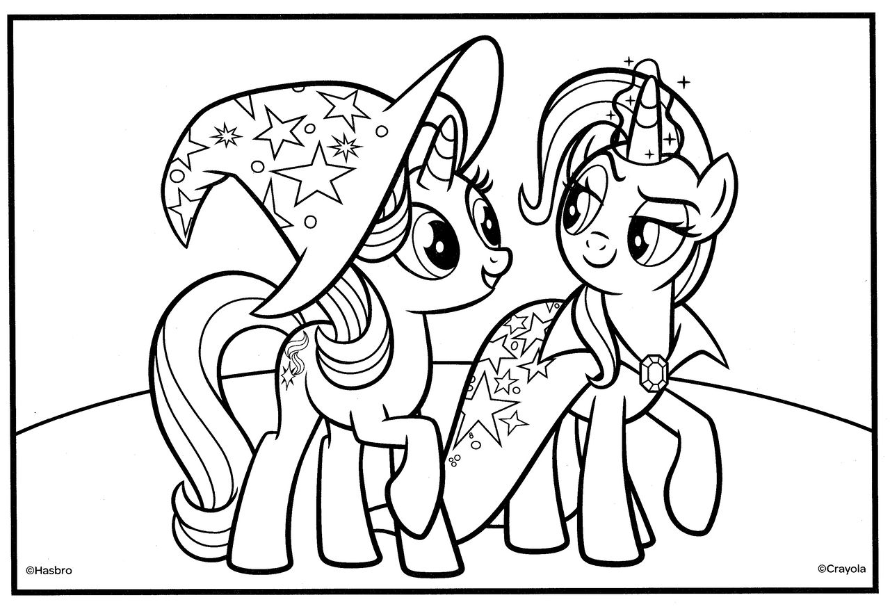Mlp my little pony coloring page by magnificent