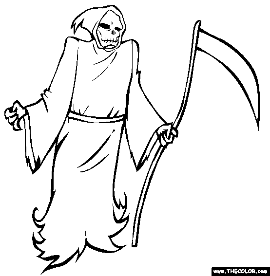 Halloween online coloring pages