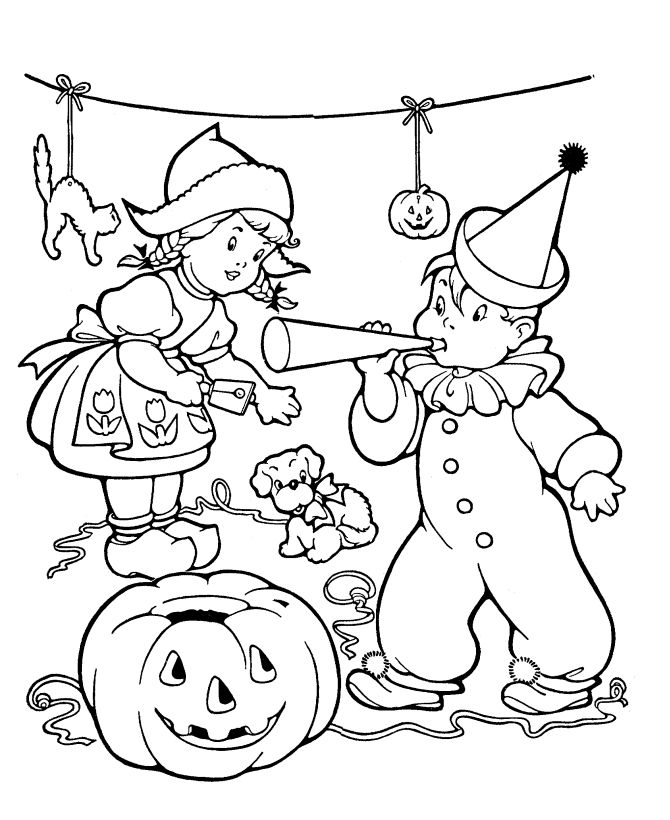 Halloween party coloring pages halloween coloring pages halloween coloring sheets vintage coloring books