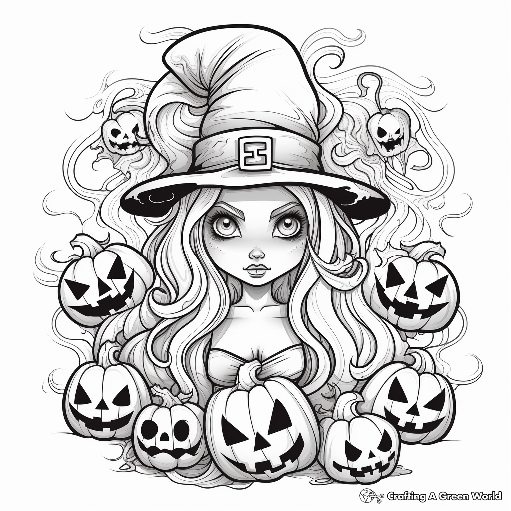 Halloween coloring pages