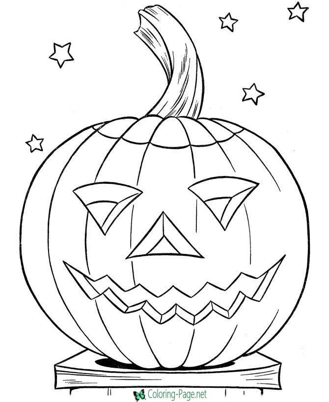 Halloween coloring pages