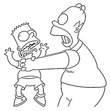 Top free printable simpsons coloring pages online cartoon coloring pages simpsons drawings coloring pages