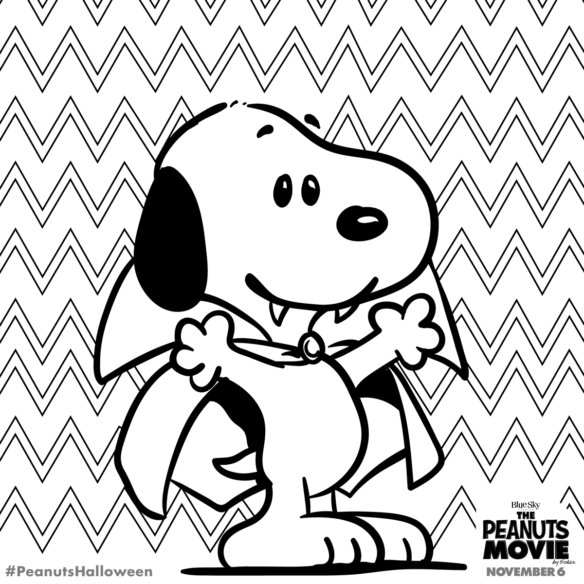 The peanuts movie on x celebrate halloween with these peanutsmovie halloween coloring sheets httpstcowsxvydx x