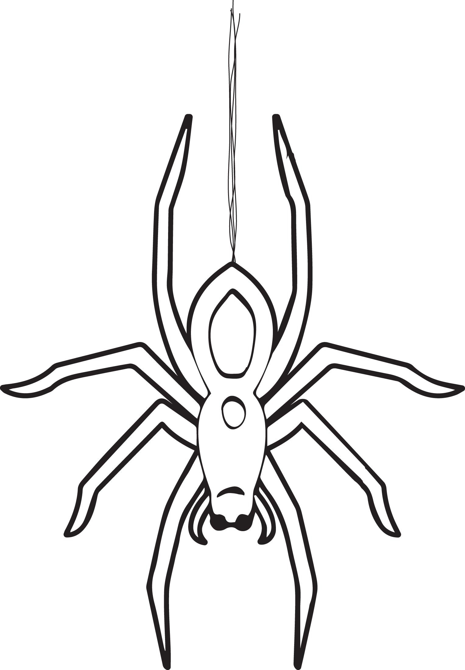 Printable halloween spider coloring page for kids spider coloring page halloween coloring pages free halloween coloring pages