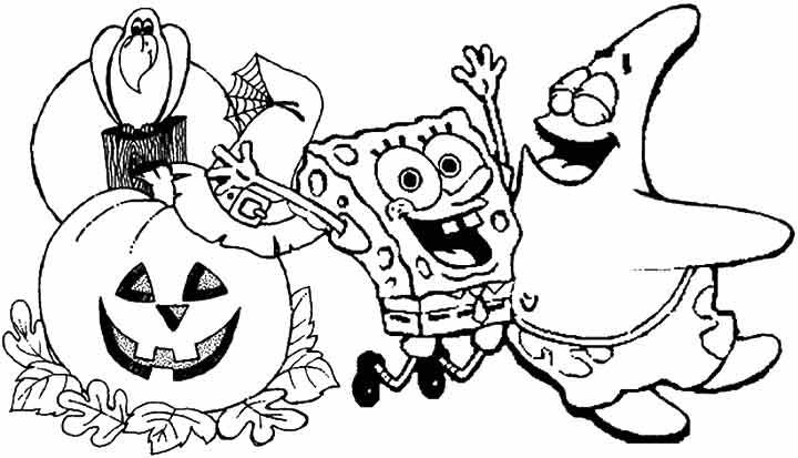 Printable spongebob coloring pages pdf ideas