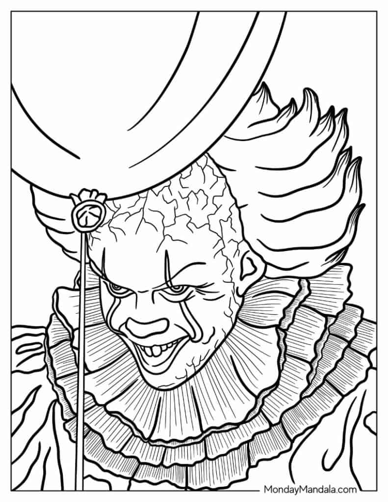 Halloween coloring pages free pdf printables