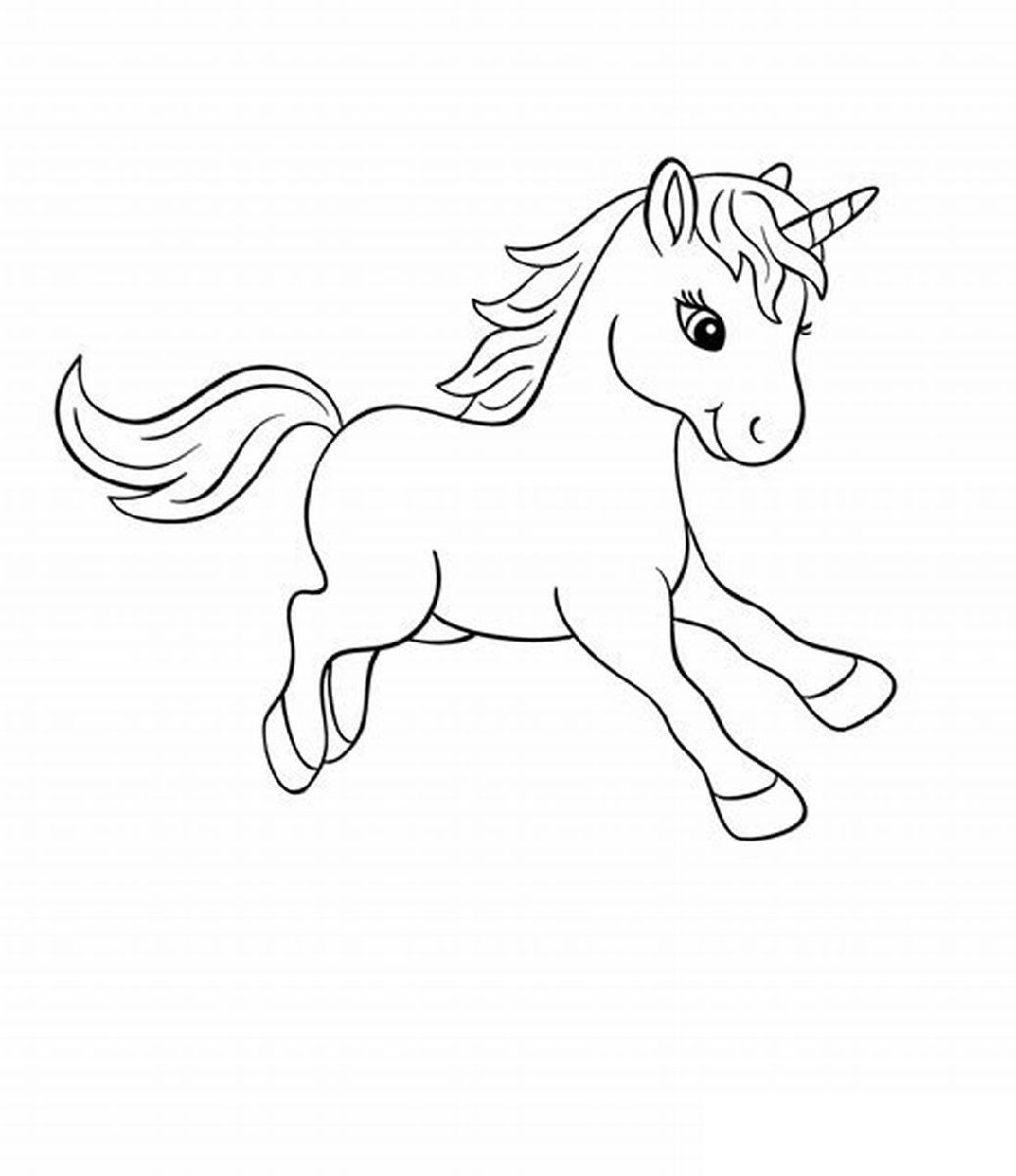 Coloring pages halloween unicorn coloring pages