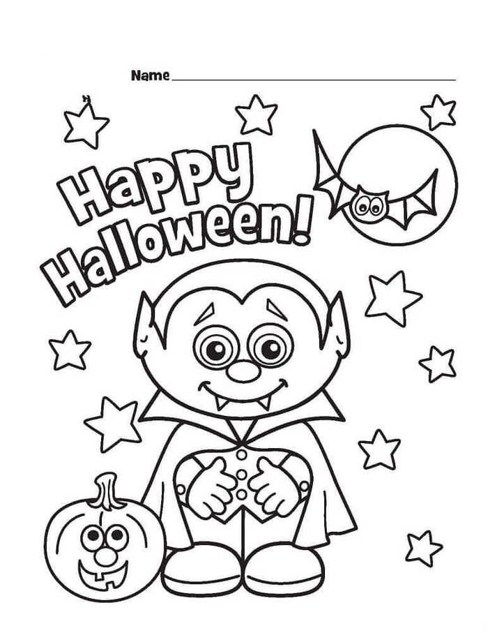 Vampire coloring pages pdf to print