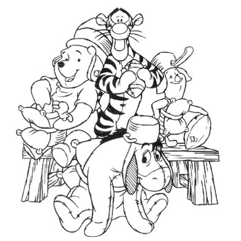 Winnie the pooh coloring book pages coloring pages printable