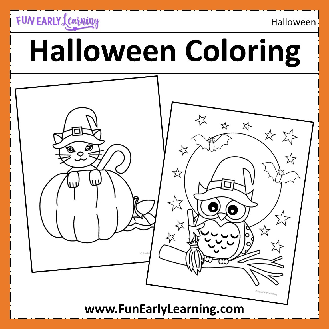 Halloween coloring pages printable