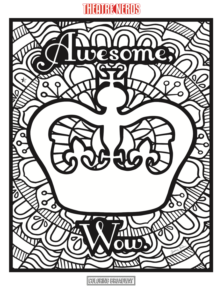 Hamilton inspired coloring pages