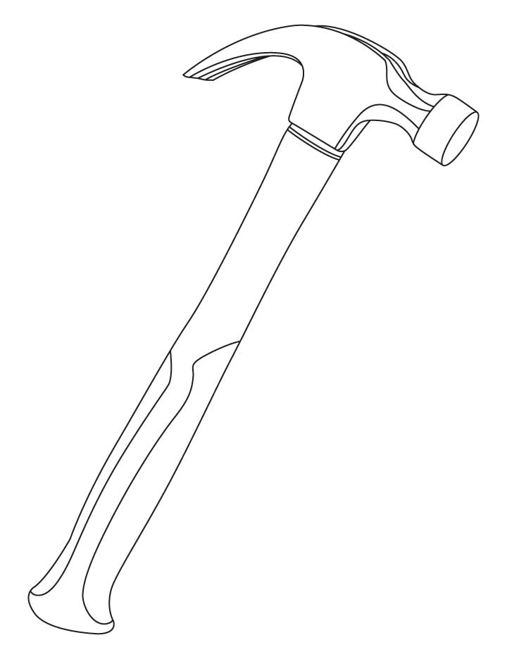 Claw hammer coloring pages download free claw hammer coloring pages for kids best coloring pages