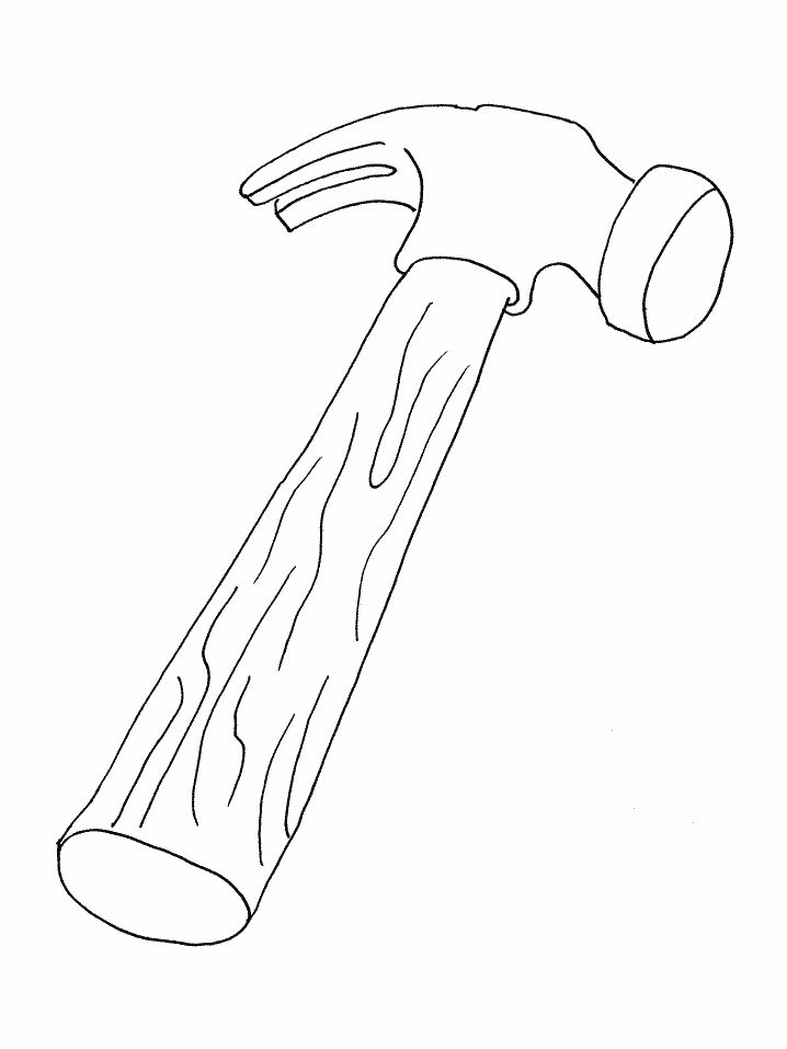 Hammer construction coloring pages coloring book coloring pages for kids coloring pages free printable coloring pages