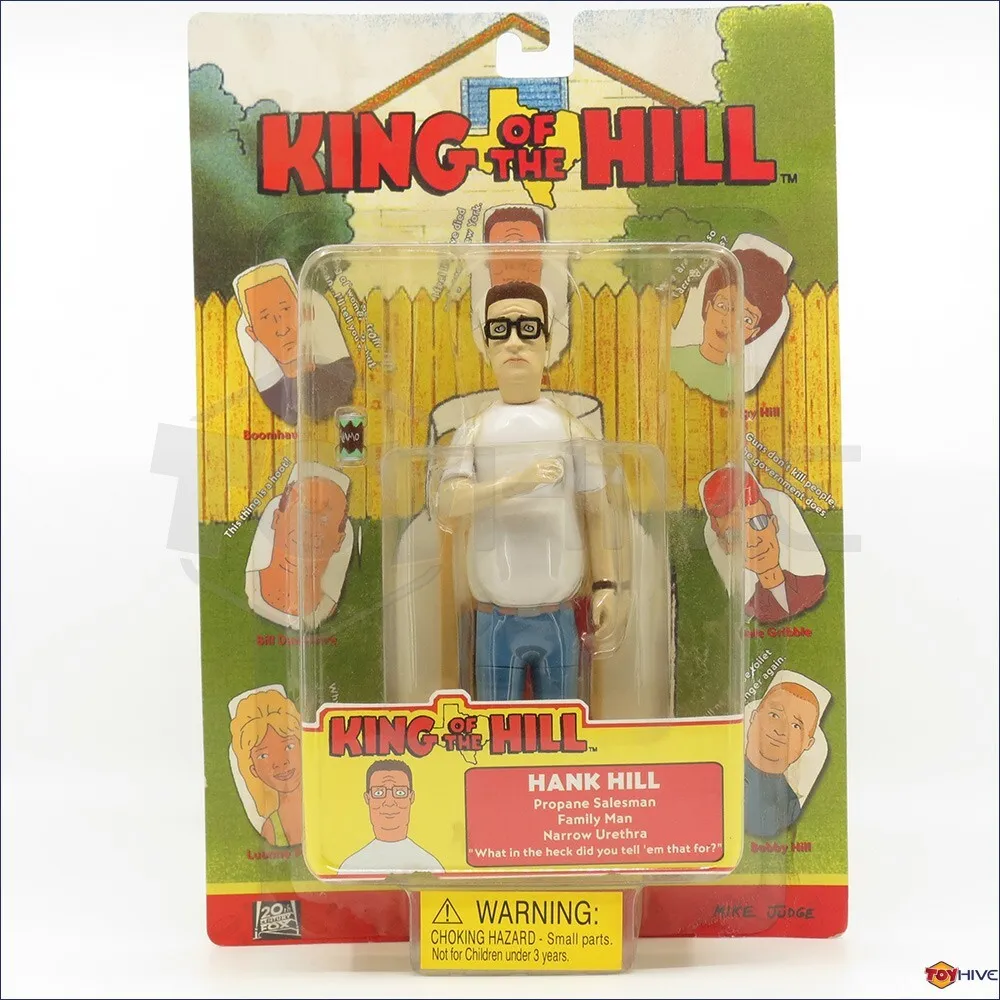 King of the hill hank hill action figure by toy sota and mike judge