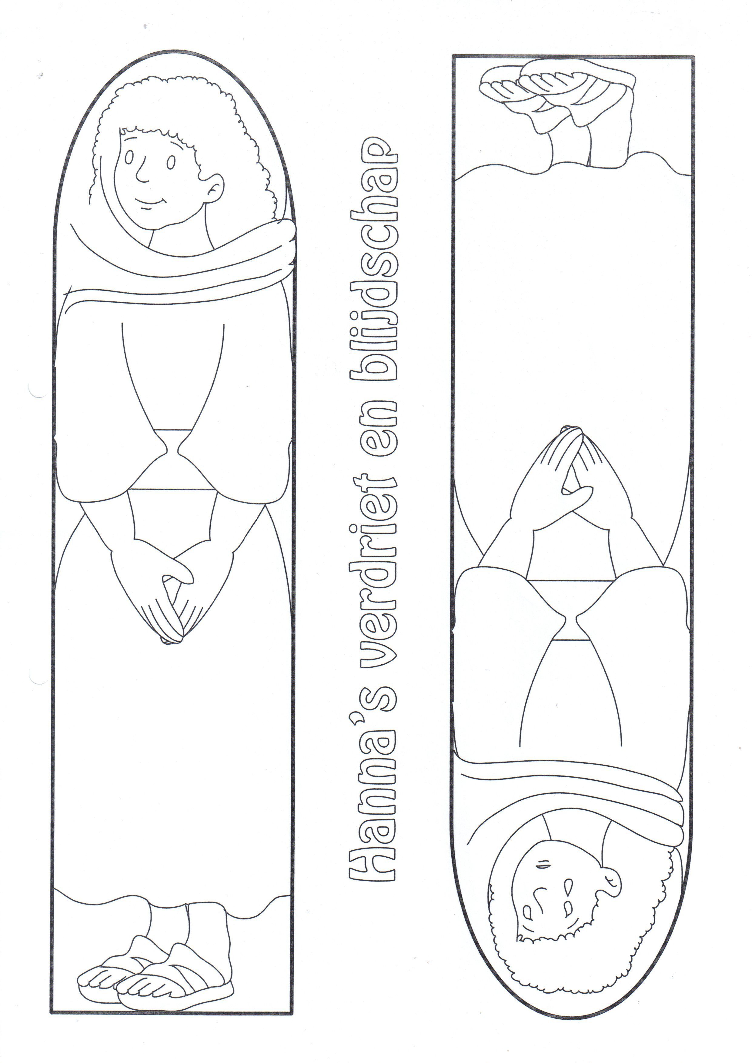 Hannah bible bible crafts kid coloring page