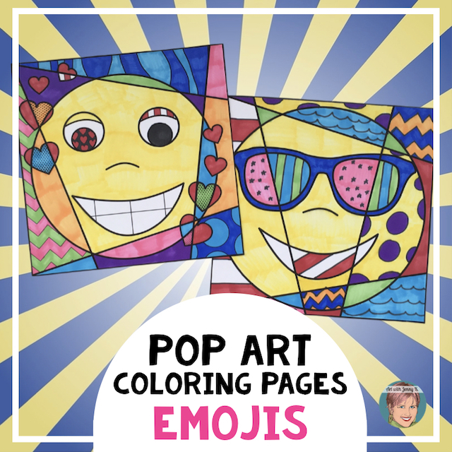 Emoji coloring pages