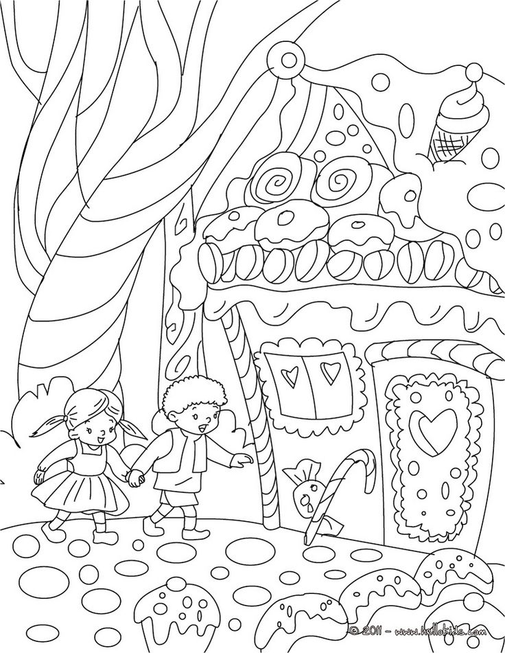 Grimm fairy tales coloring pages