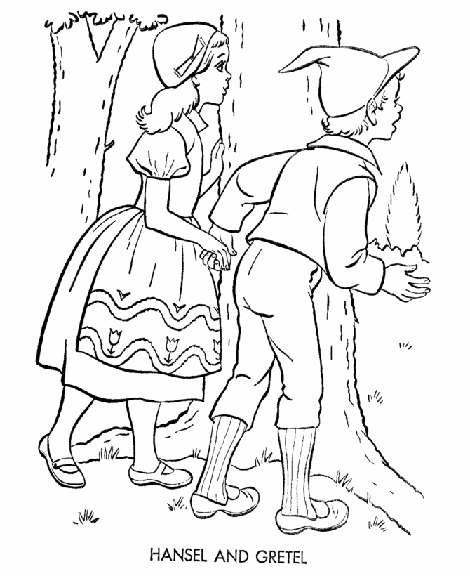 Nursery rhymes coloring page sheets