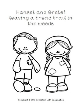 Hansel and gretel coloring book by education with imagination tpt