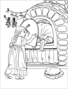 Hansel and gretel coloring book free coloring pages