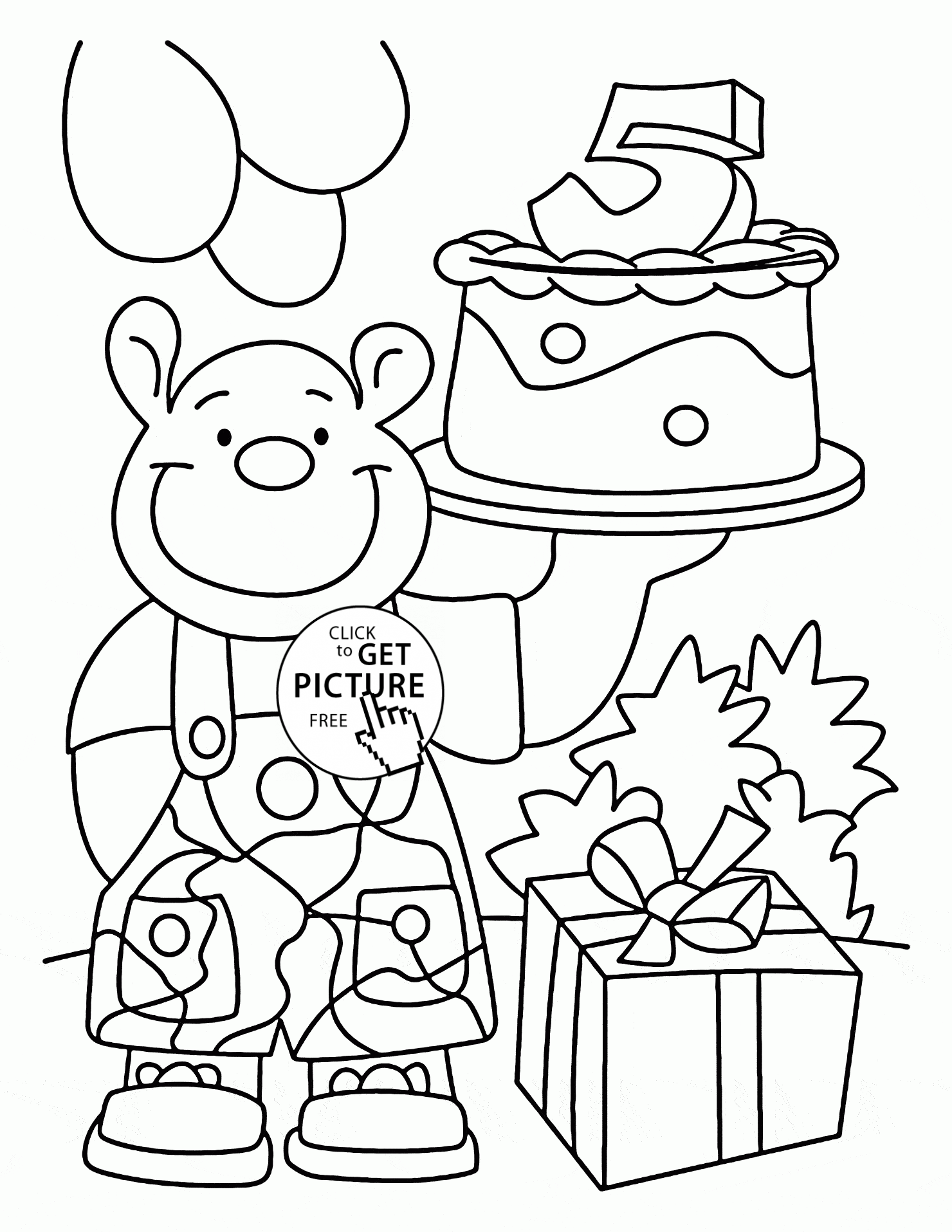 Happy th birthday card coloring page for kids holiday coloring pages printables â birthday coloring pages happy birthday coloring pages birthday card pictures