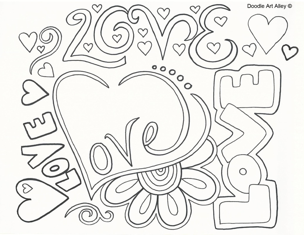 Anniversary coloring pages