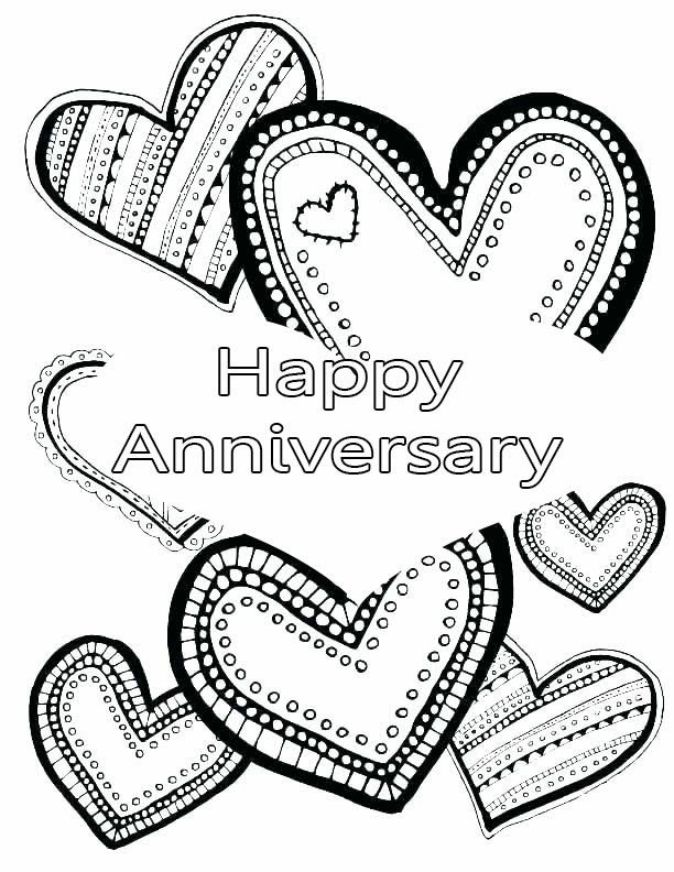 Free printable happy anniversary coloring pages happy anniversary fabric cards anniversary