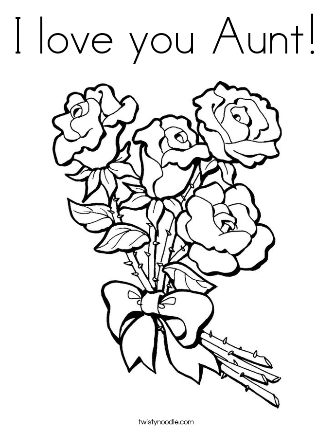 Happy birthday aunt coloring pages mothers day coloring pages valentine coloring pages mom coloring pages