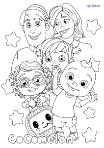 Free printable coelon coloring pages for kids