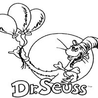 Dr seuss coloring pages