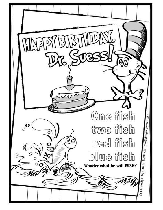 Free dr seuss coloring pages pdf