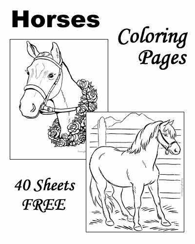 Horse coloring pages horse birthday parties horse coloring pages horse themed party
