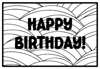 Happy birthday hot air balloon coloring pages by anisha sharma tpt