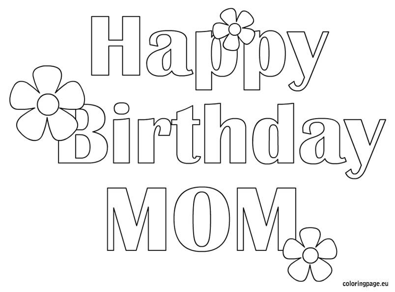 Happy birthday mom