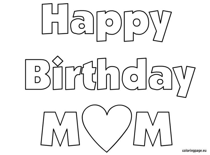 Happy birthday mom