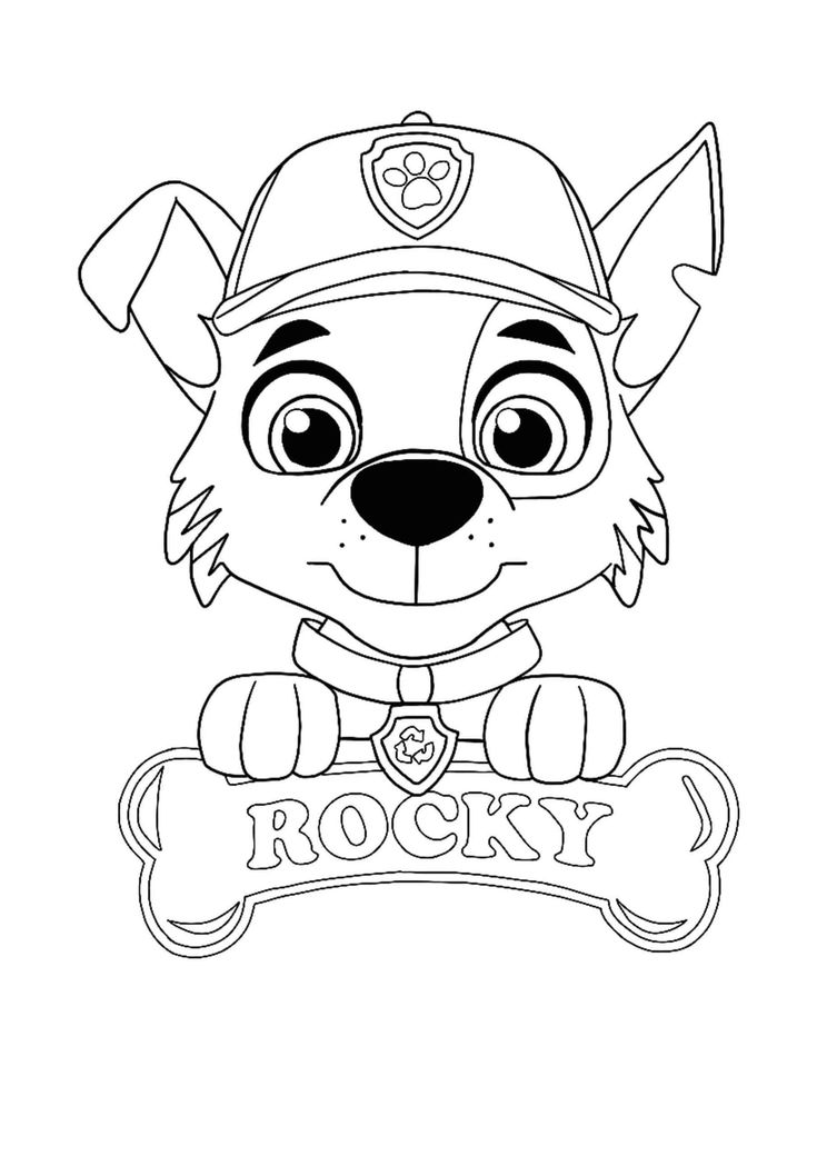 Paw patrol rocky coloring page paw patrol coloring paw patrol coloring pages paw patrol rocky