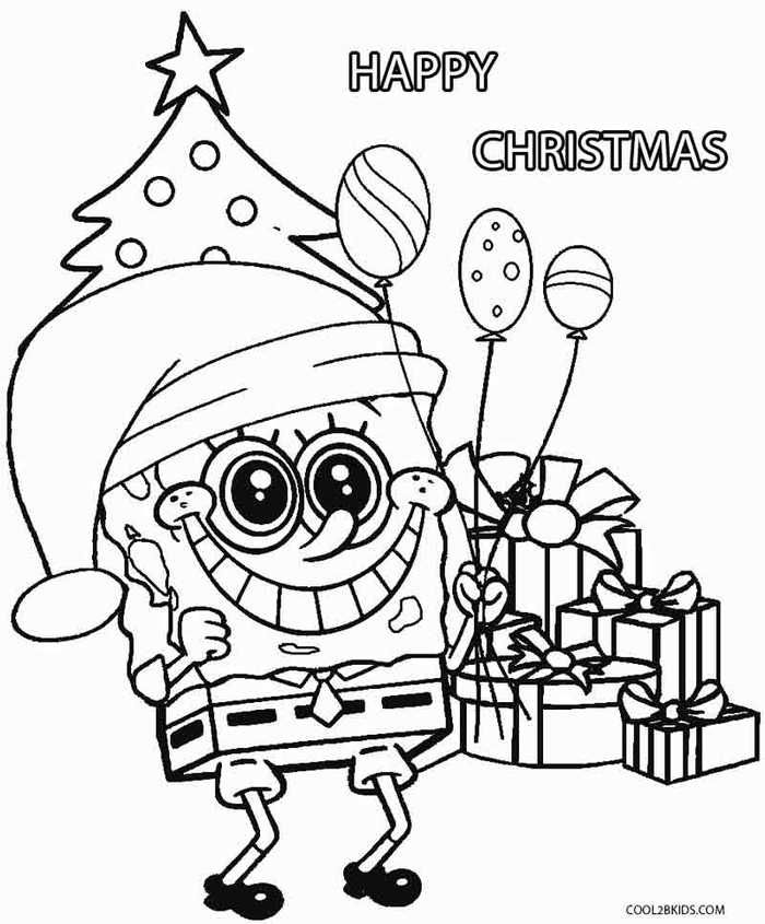 Gift and presents coloring pages pdf for kids