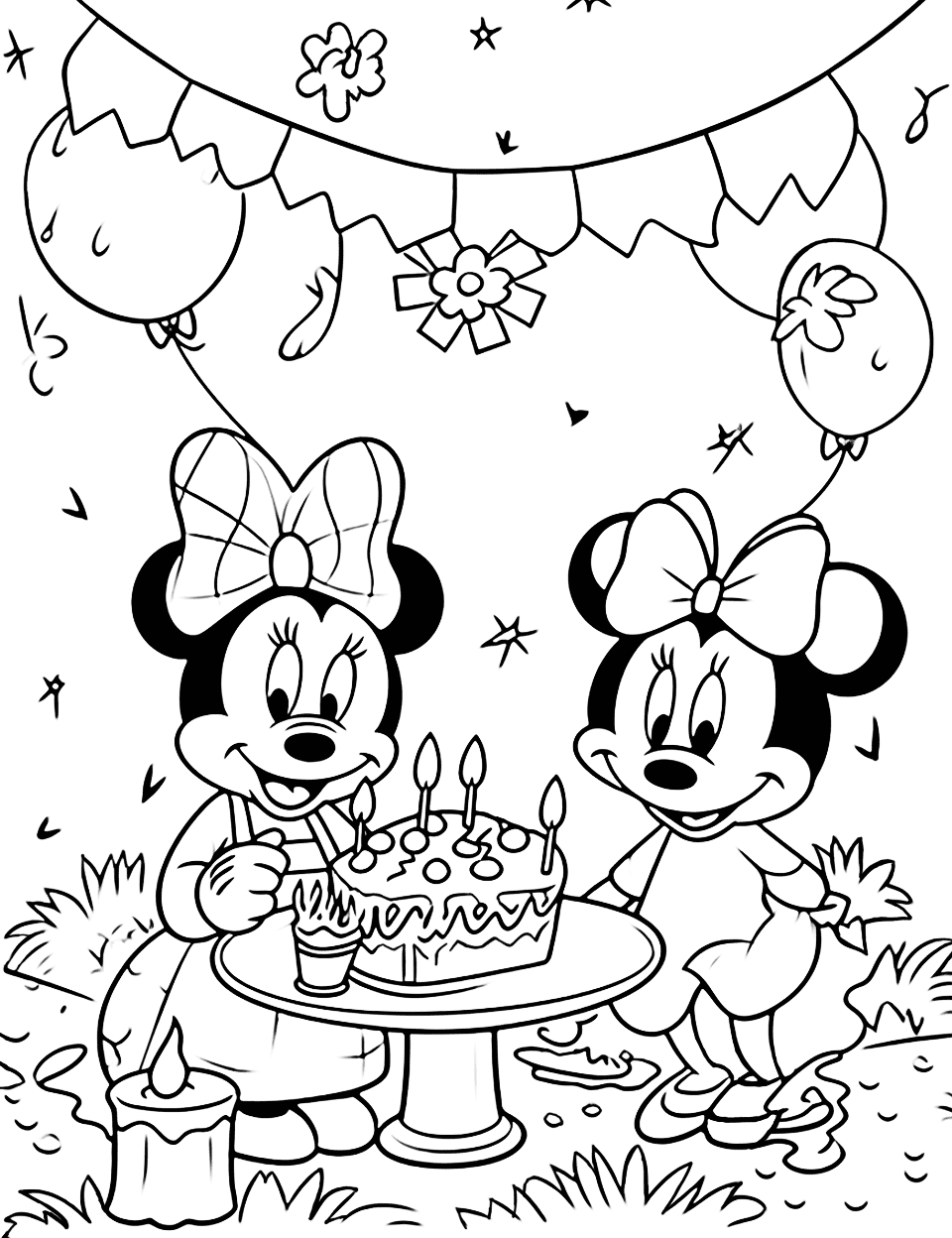 Happy birthday coloring pages free printables