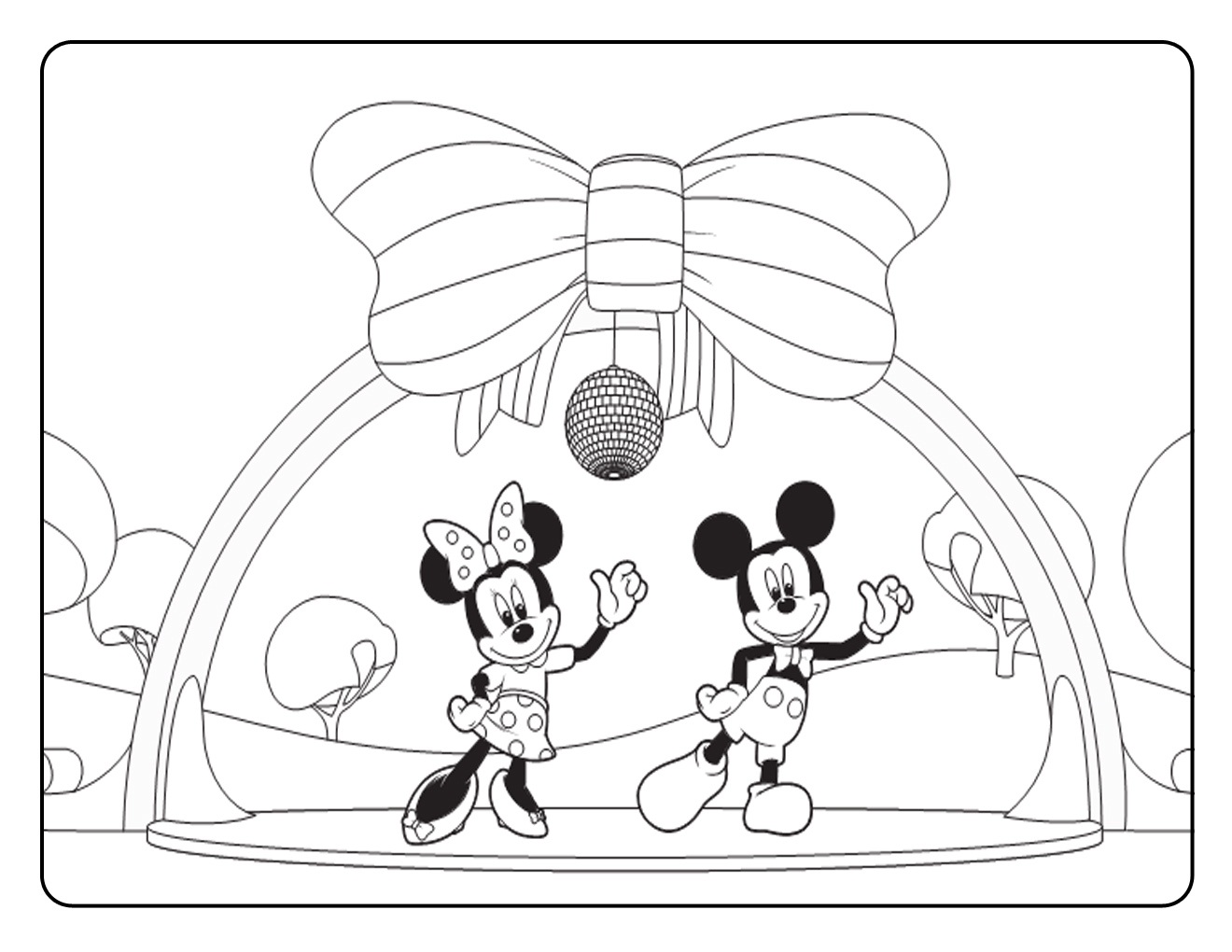 Free printable mickey mouse coloring pages for kids