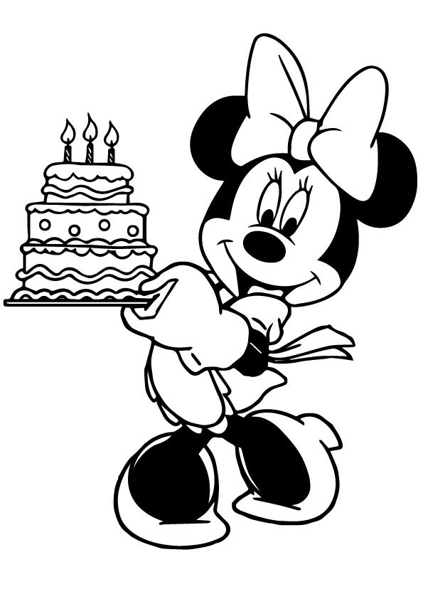 Coloring page mickey mouse coloring pages minnie mouse coloring pages birthday coloring pages