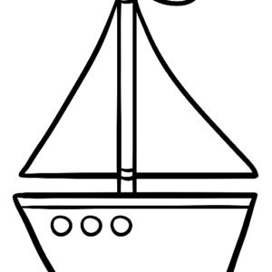 Boat coloring pages printable for free download