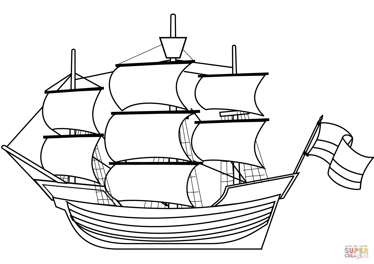 Sail boat coloring page free printable coloring pages